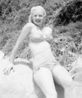 Vintage Antique Plage Bikini Blond Marilyn Monroe Sosie Pin-Up Photo