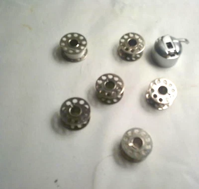 FUNDA BOBINAS y 6 BOBINAS de NECCHI 20176 - Hecho en Italia Foto 1 de 3