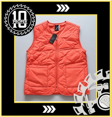 Men's Original Use Quilted Orange Vest Safety  Hunter Full Zip orange Size XL - Image 1 of 3