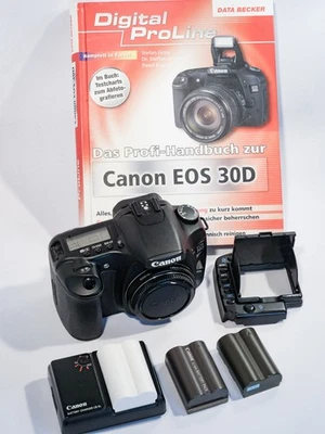 Canon EOS 30D 8.2MP Digitalkamera - Schwarz (Nur Gehäuse) - Bild 1 von 4