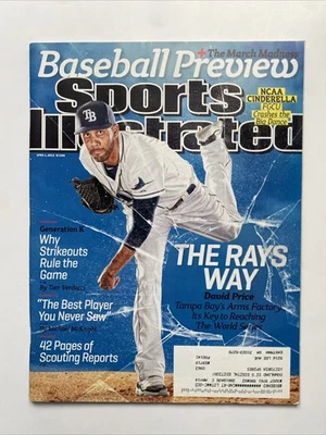 Бейсбольный мяч DAVID PRICE Sports Illustrated Tampa Bay Rays Cy Young World Series MLB - Изображение 1 из 2