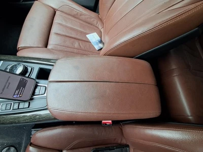 Used Front Lower Center Console fits: 2014 Bmw X5 floor leather armrest Front Lo Foto 1 de 4