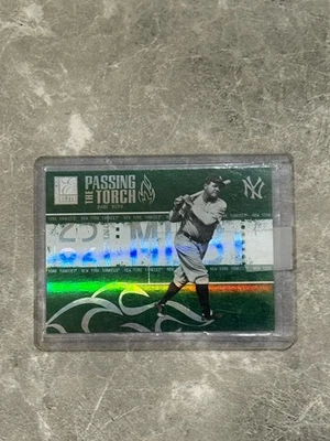 Tarjeta de béisbol élite de Babe Ruth original numerada 196/250 RARA auténtica Foto 1 de 3