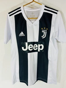 Juventus Juve Serie A White Black Replica Jersey Jeep Adult Small - Picture 1 of 4