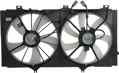 Conjunto de ventilador de radiador y condensador doble - Conjunto de ventilador de rueda / estado. 4 temporadas 76265 Foto 1 de 4