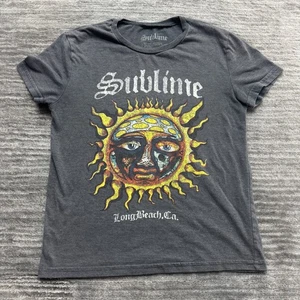 Camisa Sublime Talla XS Mujer California Sun Long Beach Camiseta Gris - Imagen 1 de 6