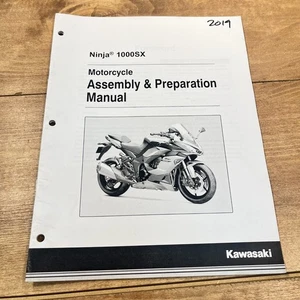 KAWASAKI OEM ASSEMBLY & PREPARATION MANUAL / 2019 NINJA 1000SX - Picture 1 of 3