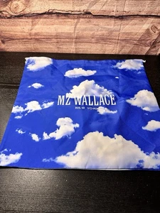 MZ Wallace Grande Grande Bolsa para el Polvo Cartera de Almacenamiento de Viaje 20x22 Nubes y Cielo-NUEVA - Imagen 1 de 5