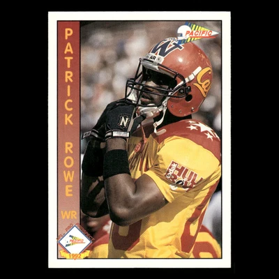 Patrick Rowe Rookie #327 1992 San Diego State Football Card NFL NCAA - Image 1 of 3