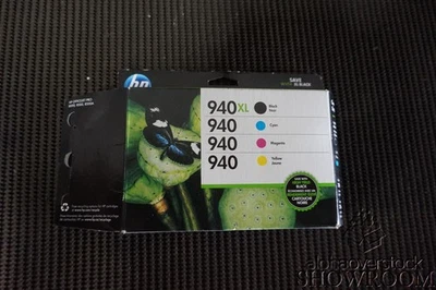 Neu Open Box Multipack Original OEM HP 940XL C/M/Y/K Tintenstrahldrucker CZ143FN SEP 2018 - Bild 1 von 4