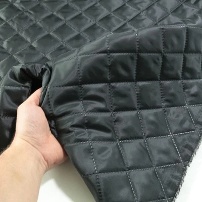 schwarz Steppfutter für Jacke Weste Decke Bekleidungsstoff Meterware - Bild 1 von 4