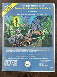 Módulo de Aventura Descent Into the Depths of the Earth - AD&D D1-2 - Imagen 1 de 7