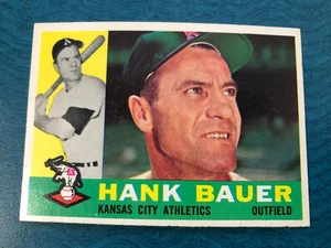Tarjeta de béisbol 1960 Topps Hank Bauer #262 (nm) - Imagen 1 de 2