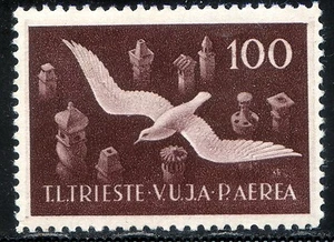 Trieste B 1949 Soggetti e formati vari P.A. n. 9 ** (m3026) - Picture 1 of 1