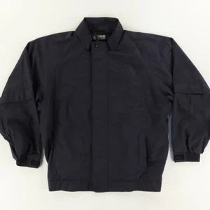 Mizuno Convertible Sleeve Golf Performance Jacket Black Men's L - Picture 1 of 8