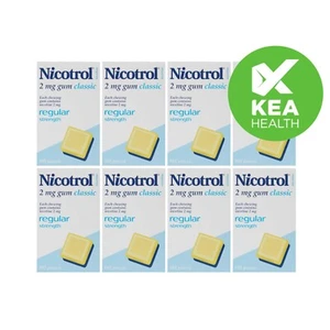 Nicotrol Nicotine Gum 2mg Classic - 840 Pieces 8 boxes - Free US Shipping - Picture 1 of 2