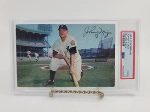 1953-55 Johnny Mize Dormand Post Card Blank Back PSA 2 Pop 1 Only One Known - Picture 1 of 2