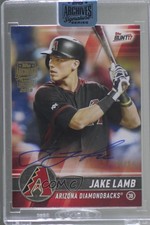 2018 Archives Signature Series Active Player Edition Buybacks /84 Jake Lamb Auto