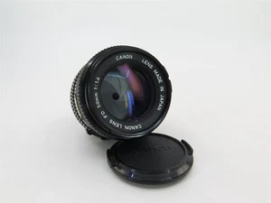 Canon Lens FD 1:1.4 50mm #6963394 Zoom Lens Made in Japan - Picture 1 of 9