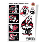 Looney Tunes Bugs Bunny Daffy Duck Taz Tweety Sticker Sheet Stickers Aufkleber