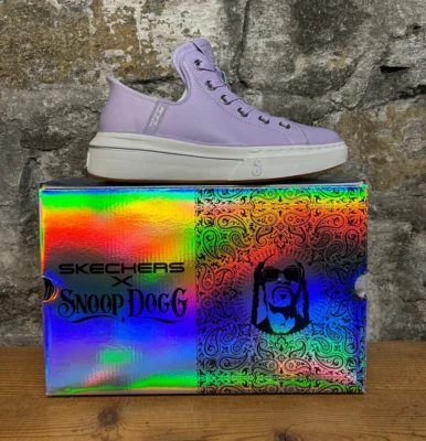 Skechers x Snoop Dogg Premium Leather Slip-ins Snoop One - OG 186001 New In Box - Image 1 of 4