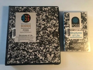 Foss Structures of Life bundle Teacher Prep VHS & Teacher Guide Binder 1992 - Picture 1 of 1
