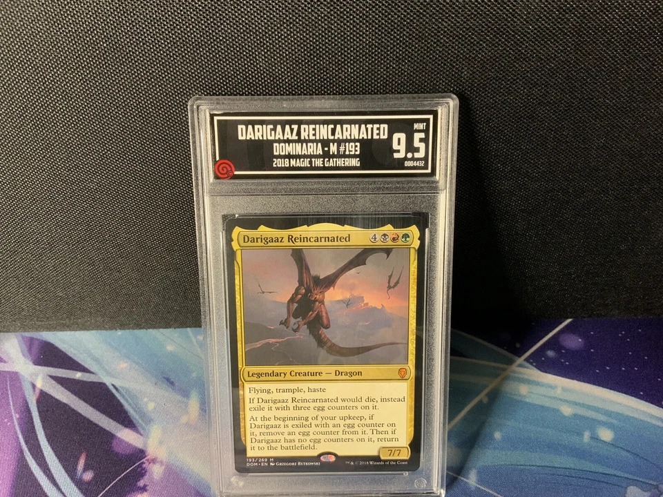 TCCG 9.5 PSA 10 CGC 9.5 Eq Darigaaz Reincarnated Dominaria NM Graded Commander! - Image 1 of 1