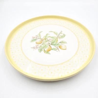 Williams Sonoma Meyer Lemon Citron Lazy Susan Yellow 16.5" NEW - Image 1 of 3