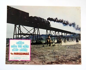 Burt Lancaster Lee Marvin: THE PROFESSIONALS MOVIE LOBBY CARD POSTER - Picture 1 of 1