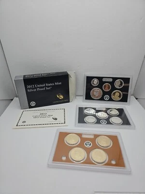 2012 Silver Proof Set U.S. Mint Original Government Packaging OGP COA - Image 1 of 4