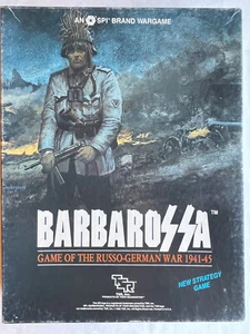 Barbarossa Game of The Russo-German War 1941-45 SPI TSR 1986 UNPUNCHED VG+ - Picture 1 of 9