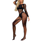 Women Bodystockings Hollow Out Tights Fishnet Full Body Suit Stockings Lingerie