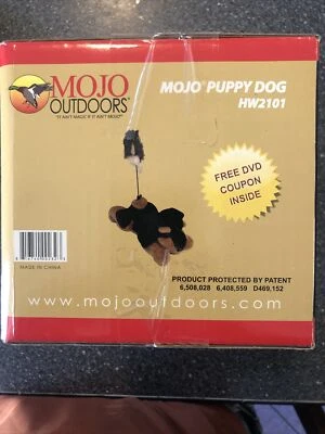 NEW MOJO OUTDOORS PUPPY DOG PREDATOR COYOTE MOTION DECOY HW2101 - Image 1 of 3