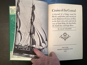 alan villiers  CRUISE OF THE CONRAD  1950    hardcover corner scuffs  - Picture 1 of 24