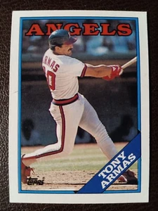 TONY ARMAS CALIFORNIA ANGELS 1988 TOPPS BASEBALL #761 - Picture 1 of 1