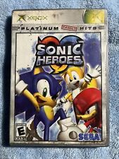 Sonic Heroes (Microsoft Xbox, 2004) Pre/owned No Game Manual Platinum Hits