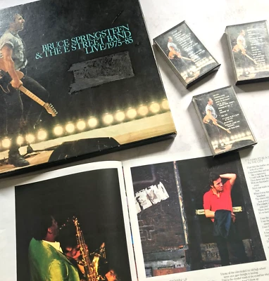Bruce Springsteen The E-Street Band – Live 1975-85 3x Cassette Tape Box Set - Image 1 of 4