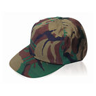 100% Cotton Camouflage Army Green Baseball Cap - Hat Adjustable School Work BN