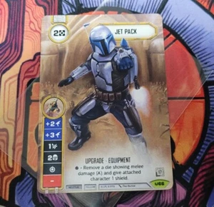 Star Wars Destiny - Jetpack Promoción de Arte Alternativo - Tarjeta JCC Boba Fett - Imagen 1 de 2