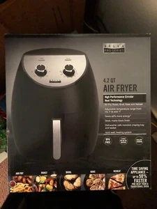 Bella Pro Series - 4.2-qt. Manual Air Fryer with Matte Finish - Matte Black - Picture 1 of 5
