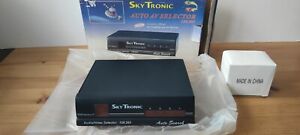 Skytronic Auto AV Selector - Boxed - 4 Way with Auto Search - NOS - Untested
