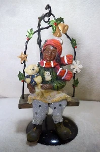 Afrikanische Kunst Figur Weihnachten - Bild 1 von 4