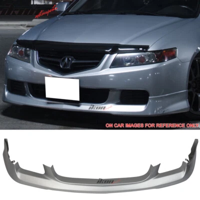 Fits 04-05 Acura TSX OE Front Bumper Lip Painted Satin Silver Metallic #NH623M Foto 1 de 4