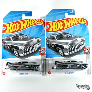 *Set of 2* 49' 2024 Hot Wheels Drag Merc Rolling Metal 215/250 - Picture 1 of 4