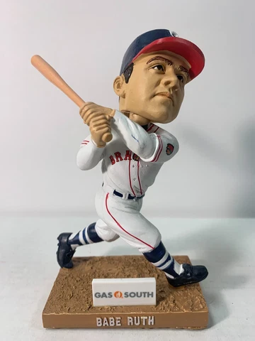 NIB Boston Braves Babe Ruth Homerun Bobblehead Atlanta 2018 Giveaway New In Box Cover
