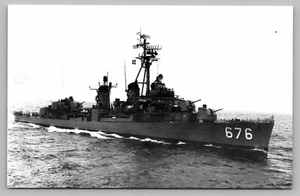 USS Marshall DD-676 US Navy Ship Pacific Fleet Postcard Vtg D11 - Picture 1 of 2