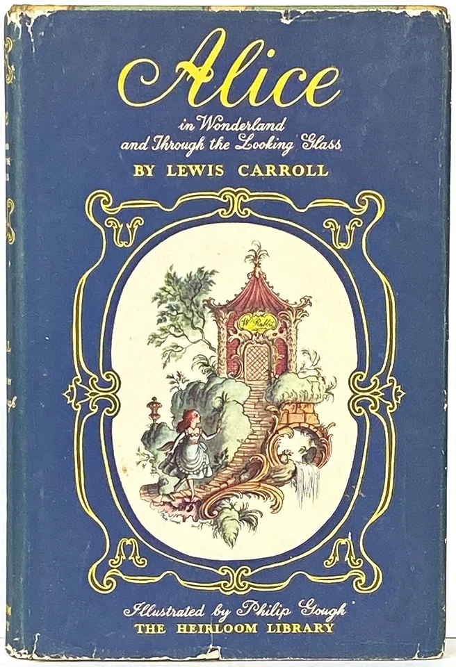 RARE First Edition ALICE IN WONDERLAND & Through the Looking Glass PHILIP GOUGH Foto 1 de 4
