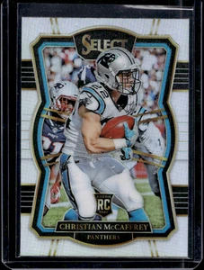 2017 Panini Select - Premier Level Christian McCaffrey #155 Silver Prizm (RC) - Picture 1 of 2