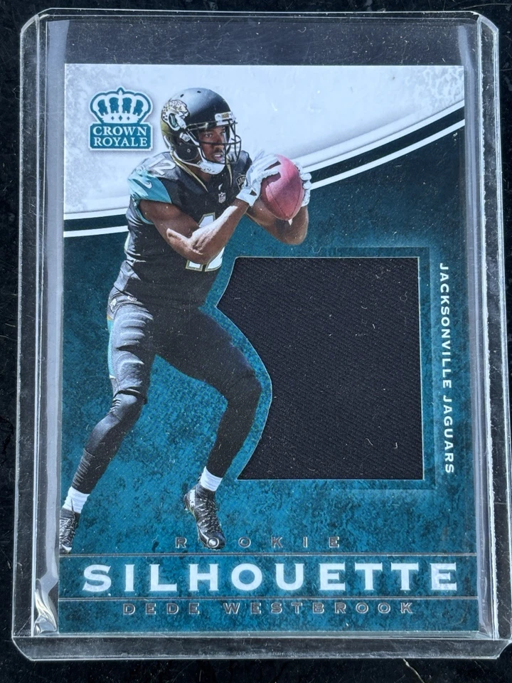2017 Panini Preferred Jumbo Rookie Silhouette Jersey Jaguars Dede Westbrook #15 - Image 1 of 2