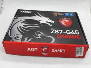 MSI Z87-G45 Gaming Motherboard Faulty No Power DDR3, LGA 1150, Parts Or Repairs - Afbeelding 1 van 9